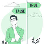 true vs false
